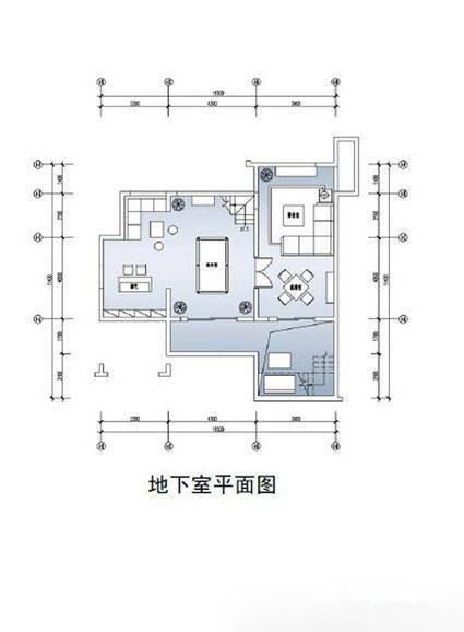 华远海蓝城2室2厅1卫138㎡户型图