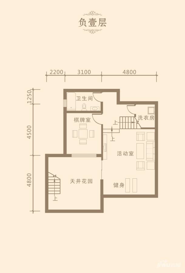 五家渠恒大金碧天下4室2厅4卫256.3㎡户型图