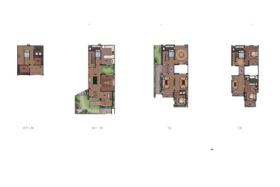 金海悦庭3室3厅2卫386㎡户型图