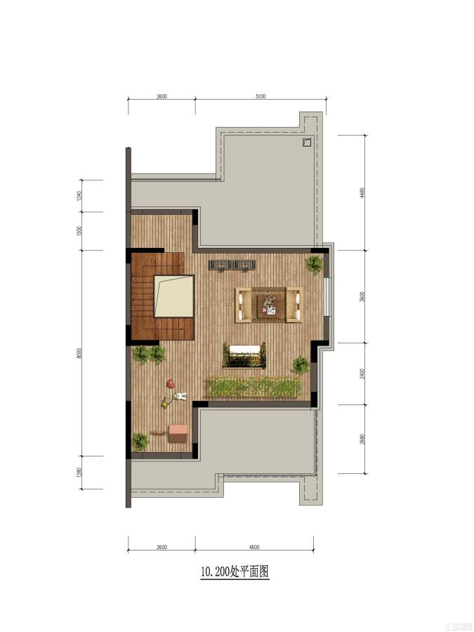 阳光城上林府普通住宅220㎡户型图