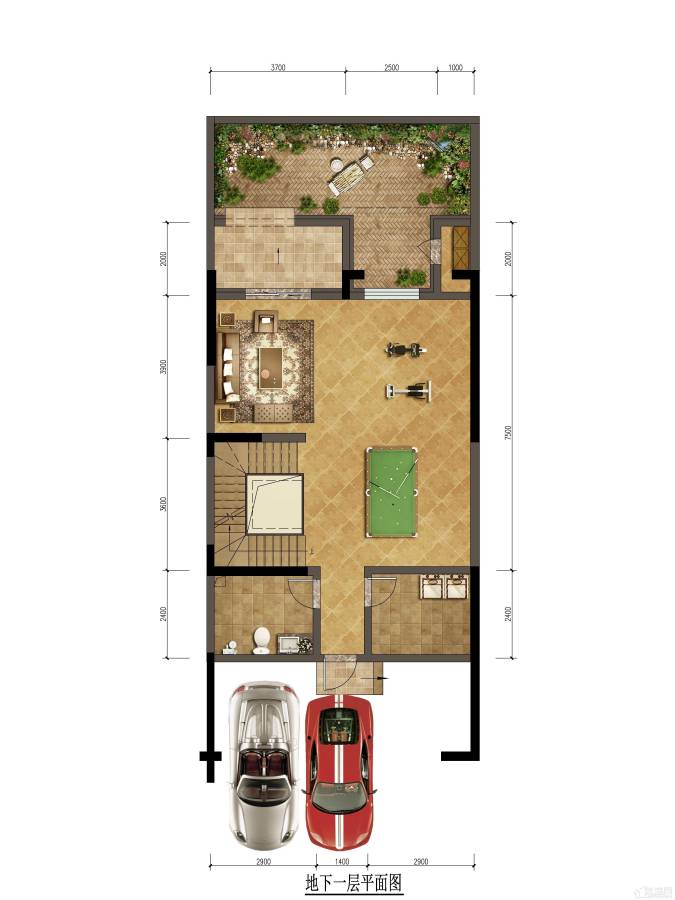 阳光城上林府普通住宅220㎡户型图