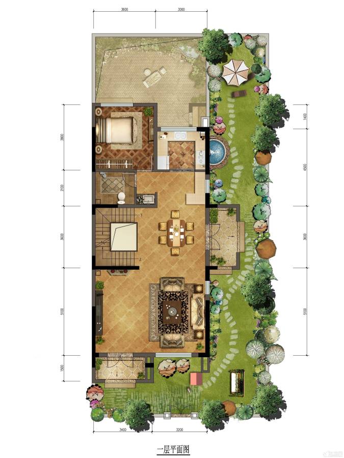 阳光城上林府普通住宅200㎡户型图