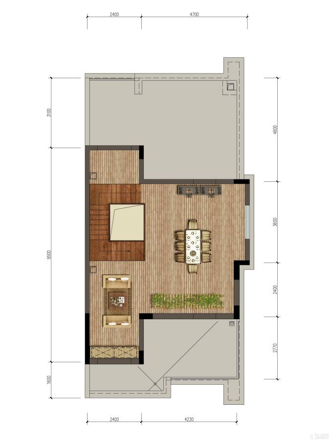 阳光城上林府普通住宅200㎡户型图