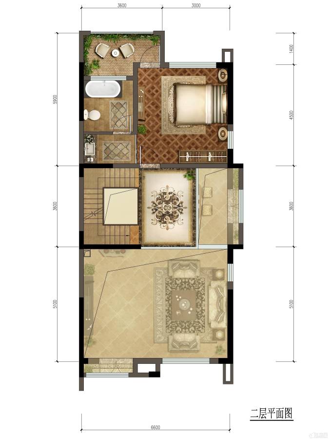 阳光城上林府普通住宅200㎡户型图