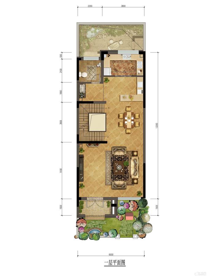 阳光城上林府普通住宅180㎡户型图