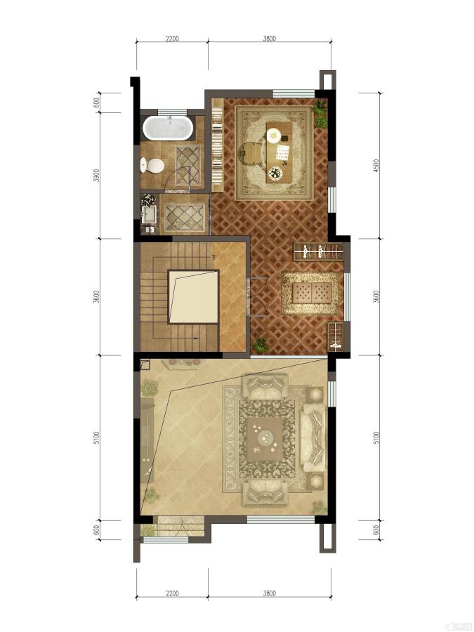 阳光城上林府普通住宅180㎡户型图