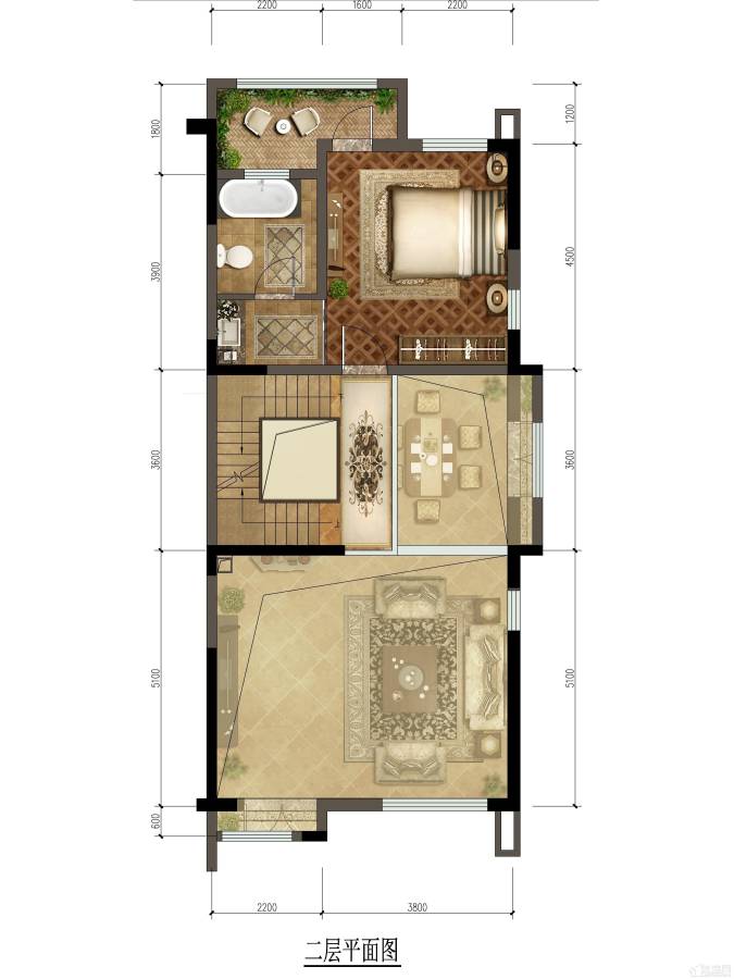 阳光城上林府普通住宅180㎡户型图