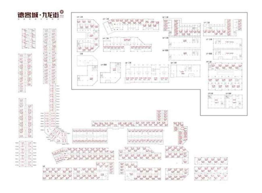 德客城九龙街户型图