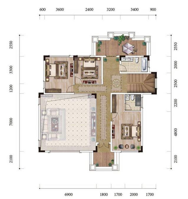 平海九龙湾别墅-独栋356.3㎡户型图