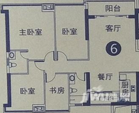 金沙咀国际广场4室2厅1卫144.2㎡户型图