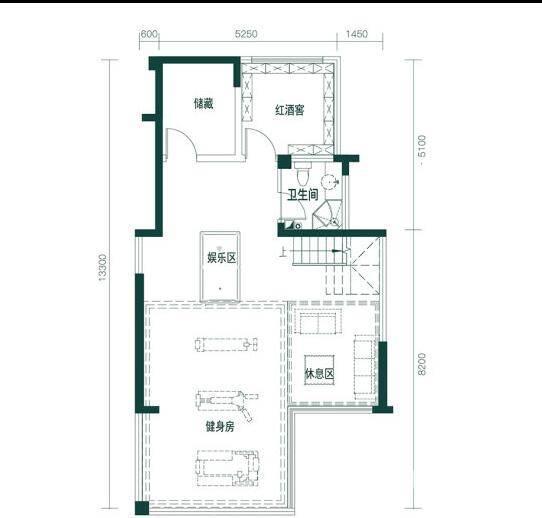 蓝光林肯公园别墅-独栋213㎡户型图