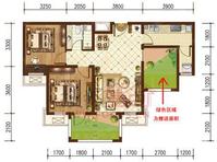 中国中铁诺德名城3室2厅1卫93㎡户型图