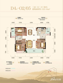 郴州九龙湾户型图-房型图-平面图-吉屋网