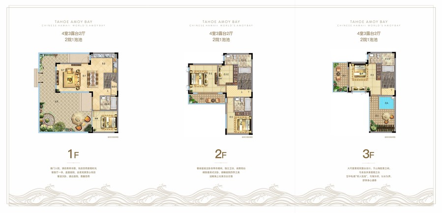 中铁置业厦门湾别墅-联排121㎡户型图