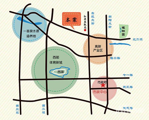 優勢四:未來在項目東側規劃為保定深圳高新科創產業園區,園區內規